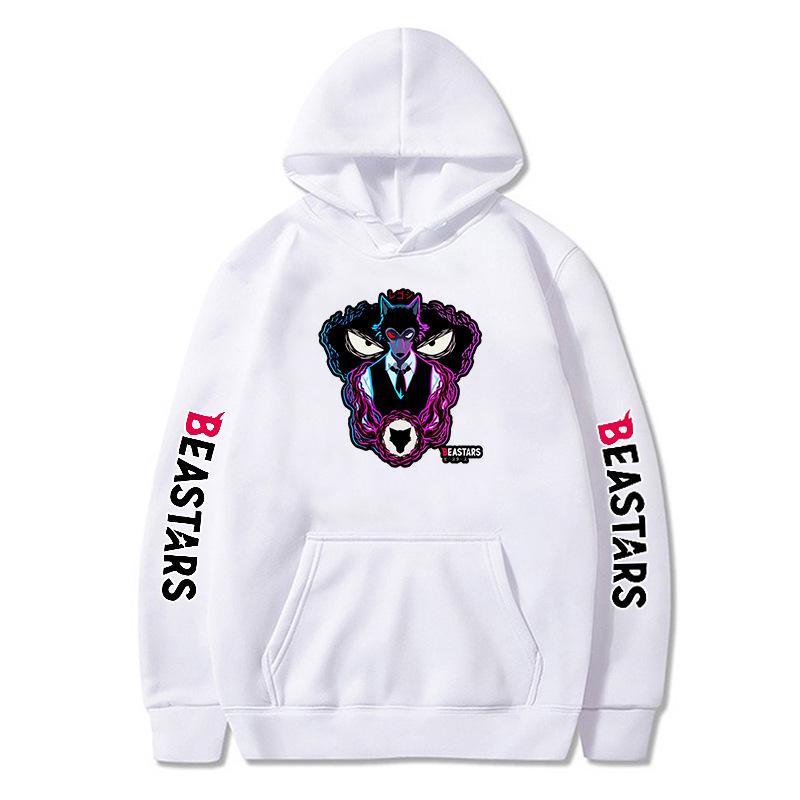 BEASTARS Autumn/Winter Cotton Pullover Hoodie - Casual Plus Size Streetwear