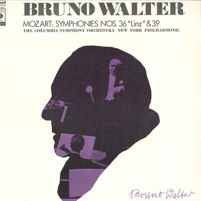 Disco LP FILARMÓNICA DE NUEVA YORK, BRUNO WALTER - Mozart: Sinfonía No.36 en Do Mayor, SOCF111 CBS SONY - Japón Clásico Usado