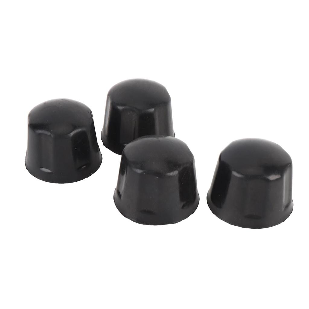 4Pcs Rubber Wheel Rim Dust Cover Cap 42mm Water Resistant for 110cc 125cc 250cc 300cc ATV Quad Go Kart Rim Wheel