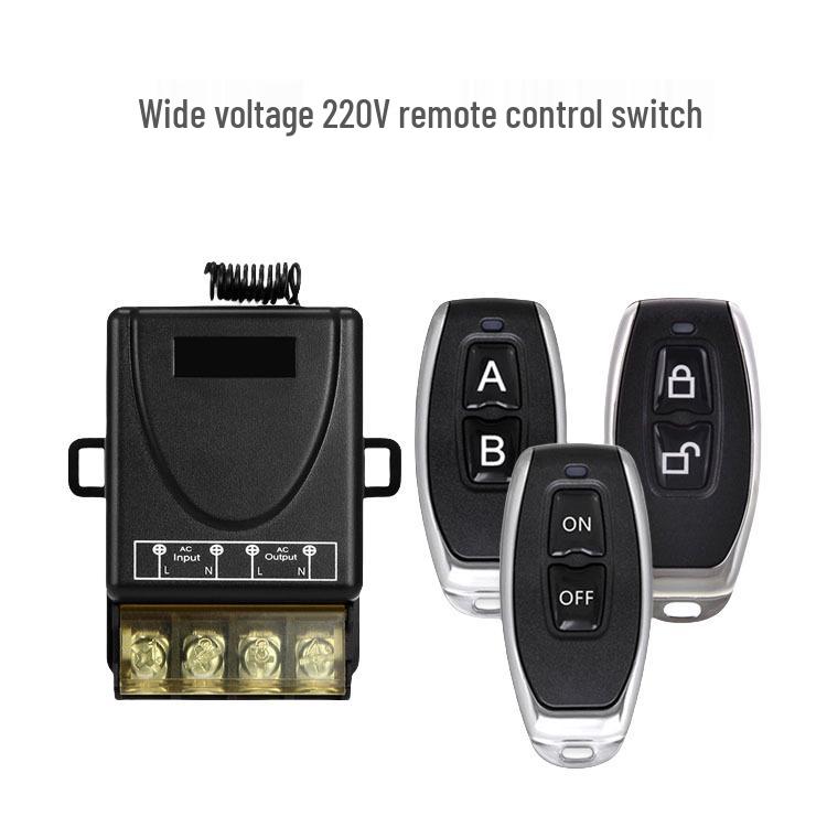 Întrerupător cu telecomandă wireless 220V pentru pompă de apă și iluminat inteligent