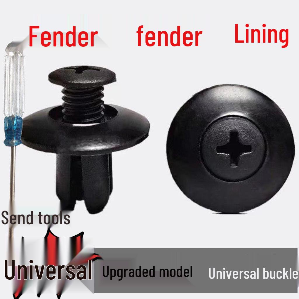 Univerzální auto 8mm rozpínací šroubový klip pro podběh a lapač nečistot