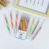 Three-Color Gradient Rainbow Pen - Dreamy Rotating Neutral Marker for Students
