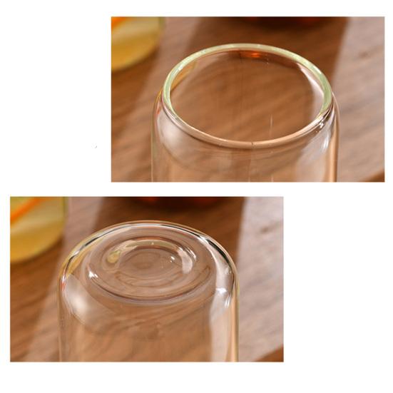 Color Changing Glass Cups with Lids Straws 16/20oz Cartoon Summer Iced Coffee Cold Tumbler Personalized Glass Drink Container