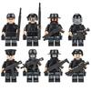 Humanoid Dolls, Soldiers' Building Blocks, Mini Dolls, Small Ornaments, Cartoon Characters, Holiday Gifts for Boys and Girls