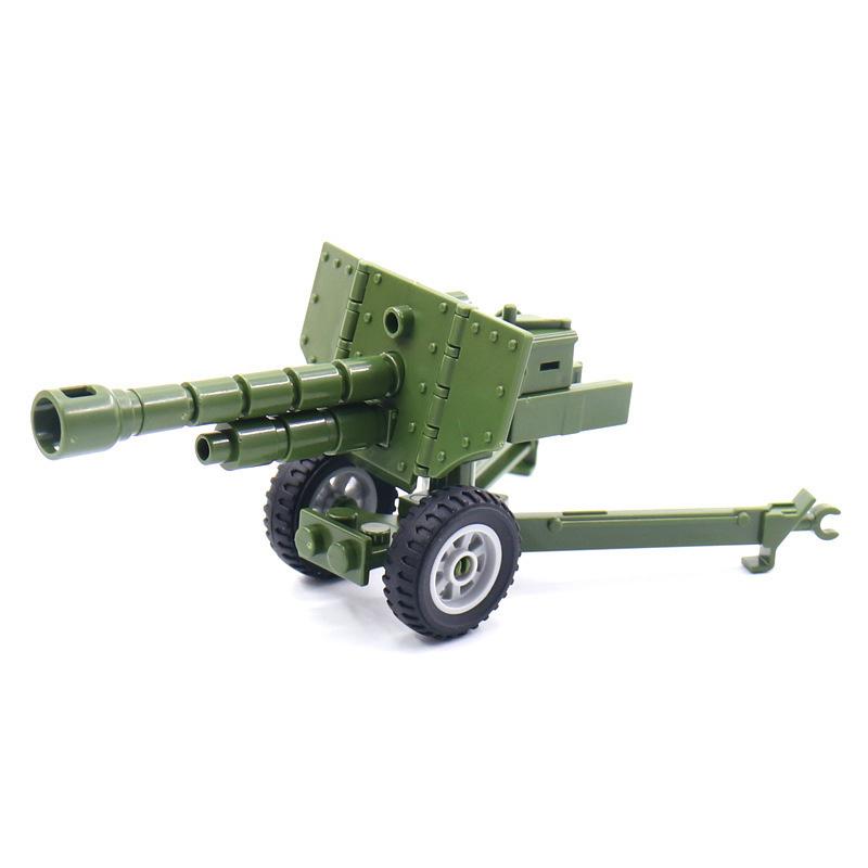Building Blocks Weapons Accessory Soldier Digital Gift Ninja Sword Mortar Cannon Missile Launcher RPG Toys Mini Brick X006