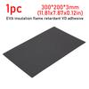 Adhesive EVA Foam Battery Insulator Flame V0 Retardant Anti-collision for 3.2V 280Ah 320Ah 310Ah LiFePo4 Cell Pack 300*200*3mm