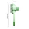 Self Cleaning Pet Hair Removal Comb Flea Comb with Release Button Knot Removes Dog Grooming Brushes for Pet Products