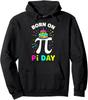 Born On Pi Day March 14 Math 3.14 Birthday Unisex Hooded Sweatshirt