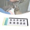 10pcs Socket Wrench Collection Set for Various Screw Size Home Repairs Vehicle Maintenance Tool Easy Screw & Nut Removal