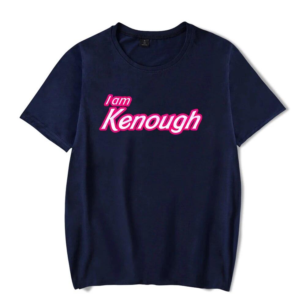 I Am Kenough Merch T-shirt Fashion Crewneck Short Sleeve Tee Unisex Women's Tshirt 2023 New Movie Funny Clothes Unisex