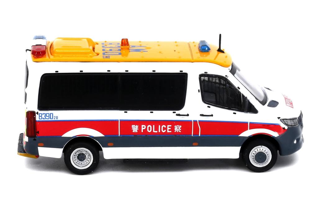 Tiny City 1/76 Mercedes-Benz Sprinter Airport Police Vehicle (AM8390) Diecast Miniature Car