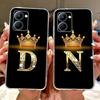 Fashion Letter Phone Case For Realme C33 (RMX3624) Clear TPU Slim Back Cover For RealmeC33 C 33 2020 Soft Silicone Cases