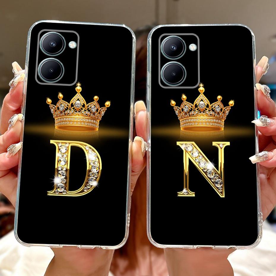 Fashion Letter Phone Case For Realme C33 (RMX3624) Clear TPU Slim Back Cover For RealmeC33 C 33 2020 Soft Silicone Cases