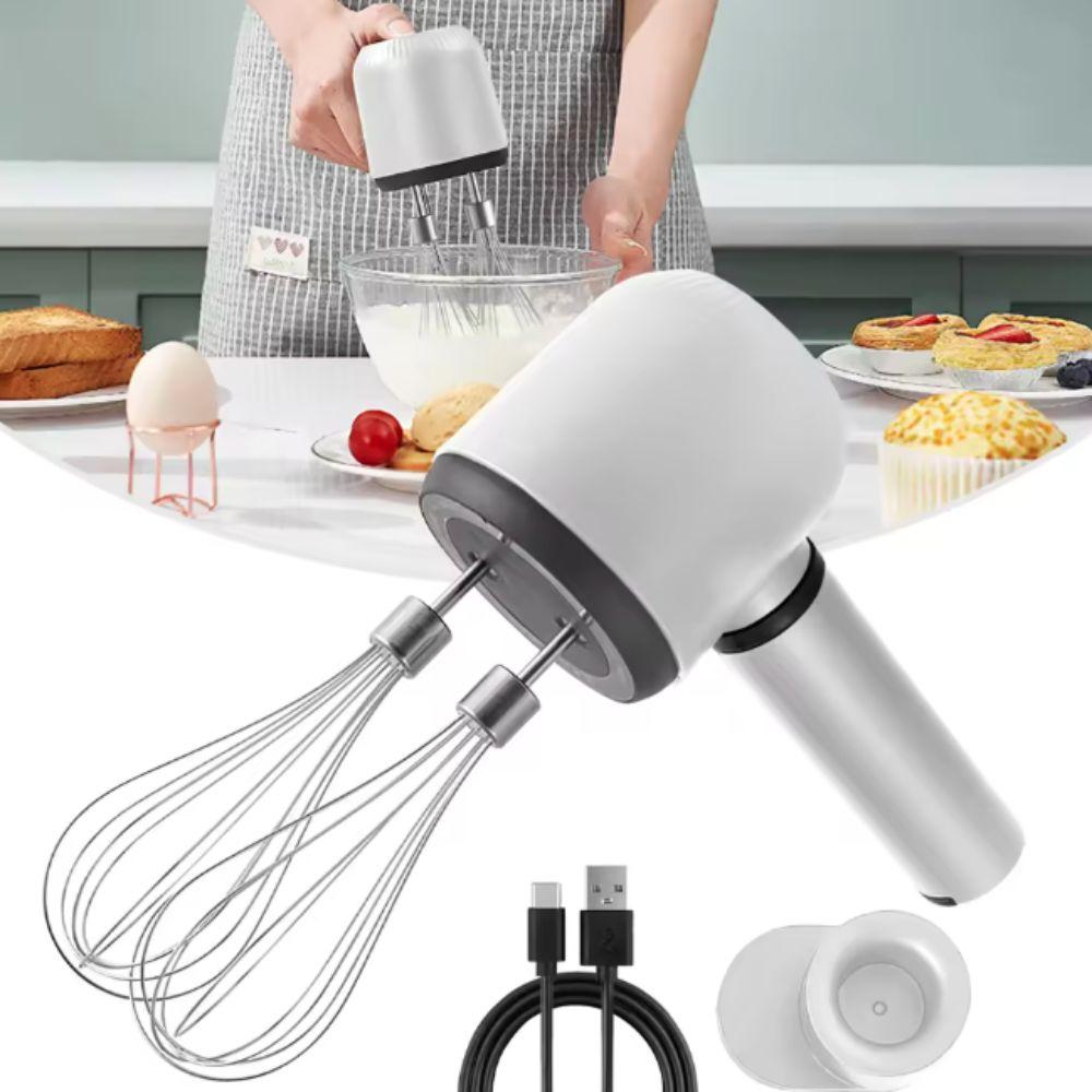 Automatic Cream Whisk Stand-up Design Egg Mixer Wireless Handheld Electric Egg Beater Kitchen