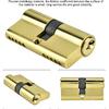 Sonew 60mm Copper Dual Open Lock Cylinder Anti-Theft Door Lock Cylinder with Keys Strong and wear Resistant, not Easy to