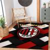 Ac Milan Customize Text Floor Rug Office Rug Suitable for Decorate room Foyer Outdoor Dormitory Anti-slip Rug Decorate Offices