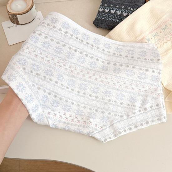 Sous-vêtements pour femmes Taille Haute Culottes Hipster pour Dames Couvrance Totale Douces Respirantes Culottes Post-partum