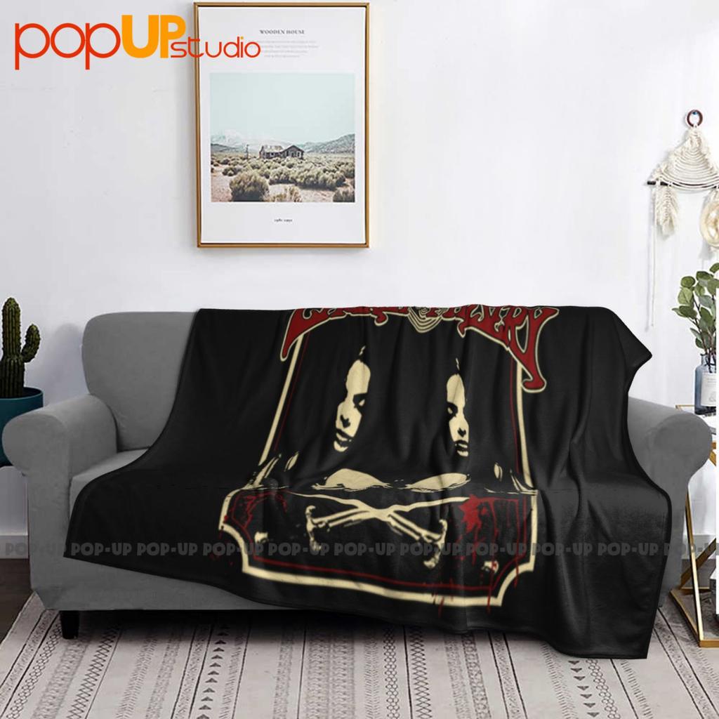 Church Of Misery 'Dual Skull Girl' Ultra-Soft Blanket Quilt Winter Sofa Cover Bed Covers