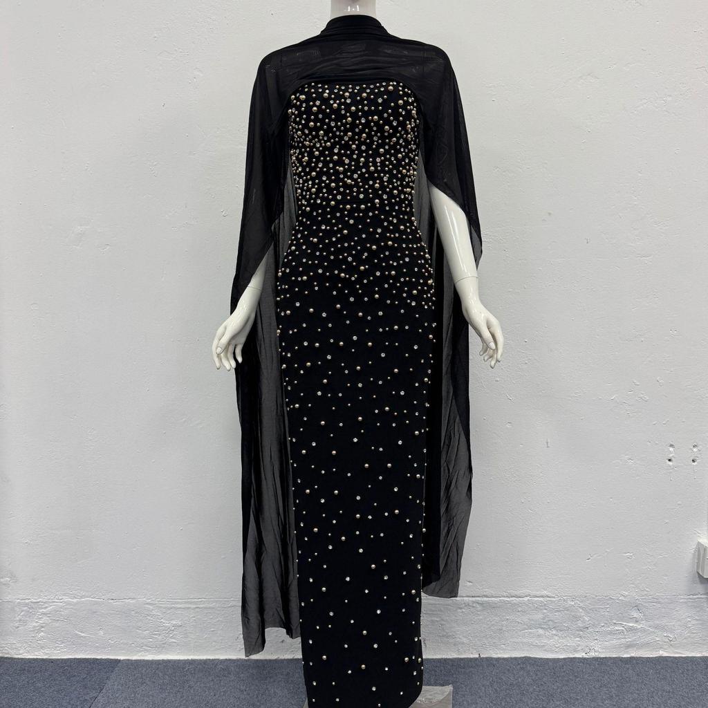 Elegantes europäisches & amerikanisches trägerloses Abendkleid mit Strasskristallen