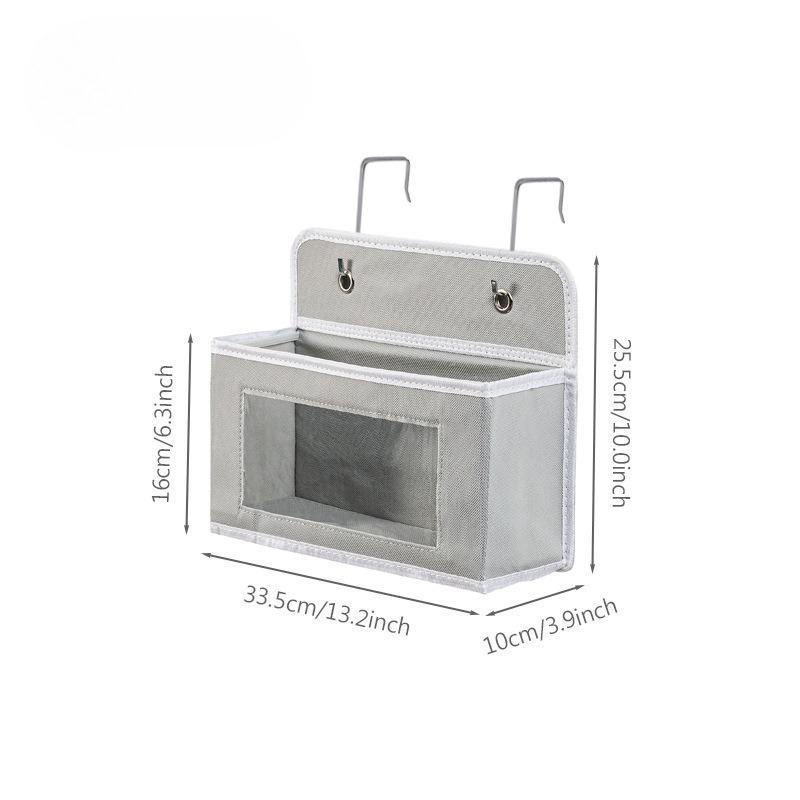 Five-Layer Non-Woven Hanging Storage Bag for Bedroom - Large Capacity Door Organizer