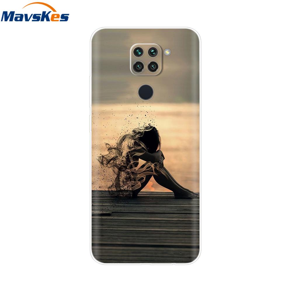 For Redmi Note 9 Case For Xiaomi Redmi Note 9 Pro Cover Silicone Soft Clear TPU Funda For Redmi Note 9S Case Note9 9S 9Pro Coque