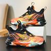 Boys' sports shoes Boys' shoes 2025 new running mesh basketball shoes breathable medium and large children's boys non-slip