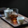 Japanese Style Kung Fu Glass Tea Cup Fair Cup Household Heat-resistant Transparent Kung Fu Tea Set Teacup Accessories New