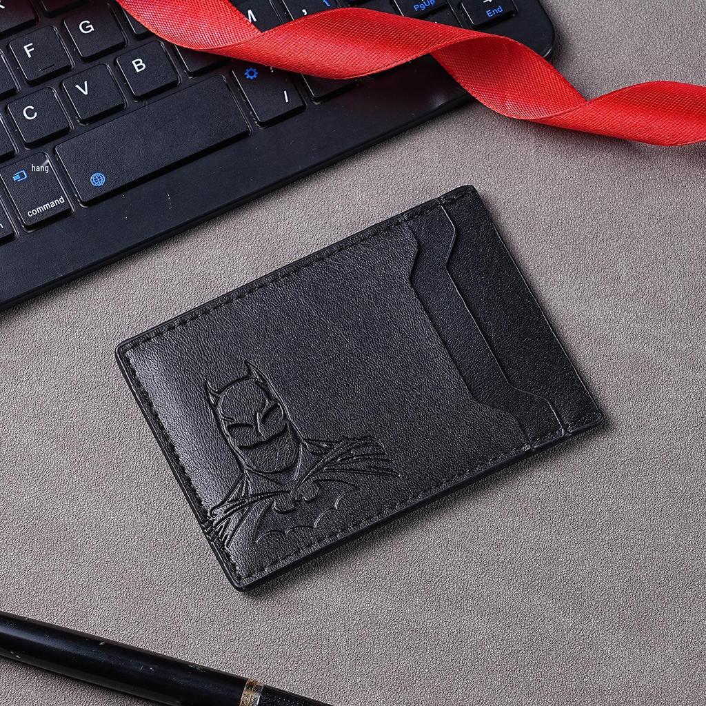 Superhero Batman Men's Multi-Slot Wallet & ID Card Holder