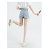 Neuer Chinesischer Stil Nationaler Stil Denim Shorts Damen Sommer Mode Personalisierte Stickerei Nationale Mode A-Linie Hotpants