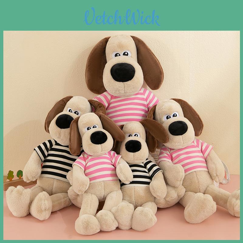 Adorable Plush Toy Dog Stuffed Animal Soft Short Plush Doll Cuddly Companion