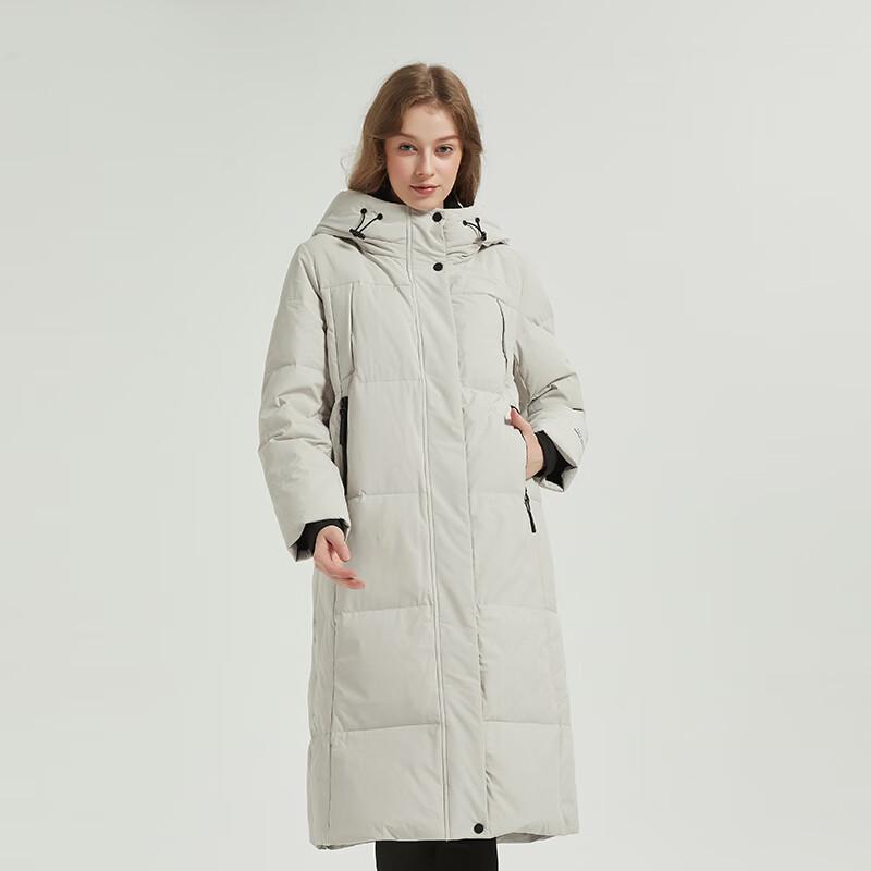 Yalu RS Women's Winter Long Hooded Down Jacket