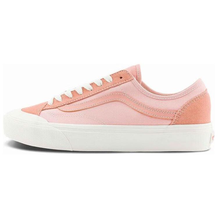 Vans Style 136 VR3 Low Top Skate Shoes Unisex Sneakers Pink White VN0A4BX9BO9