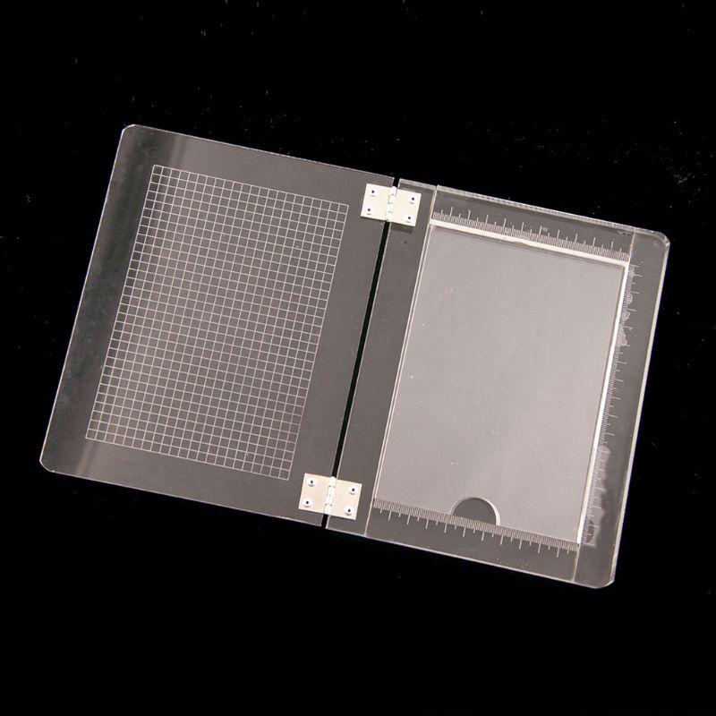 Acrylic Stamp Block Card Making Envelope Crafting Decoration Supplies for Children Adult DIY Handmade Accessory Supplies X3UC