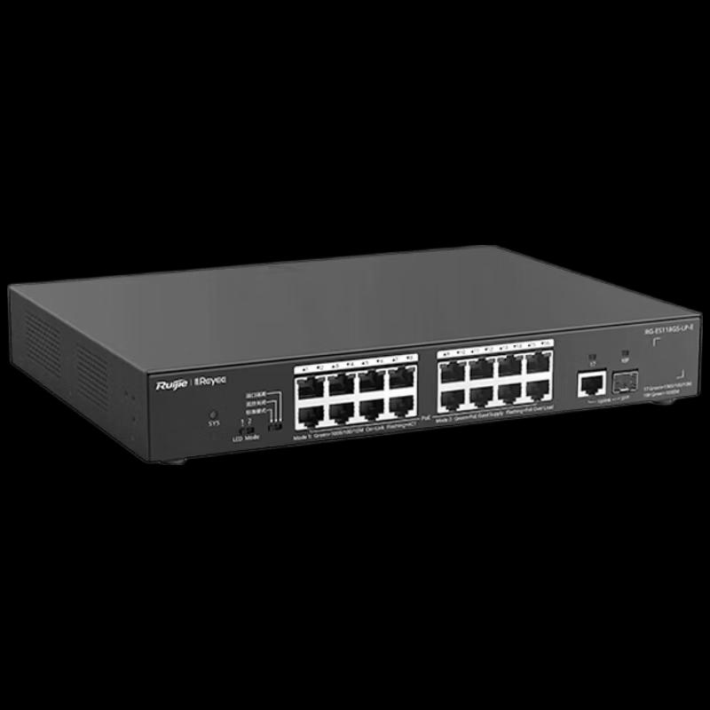 Ruijie 16-Port Gigabit Unmanaged PoE Switch