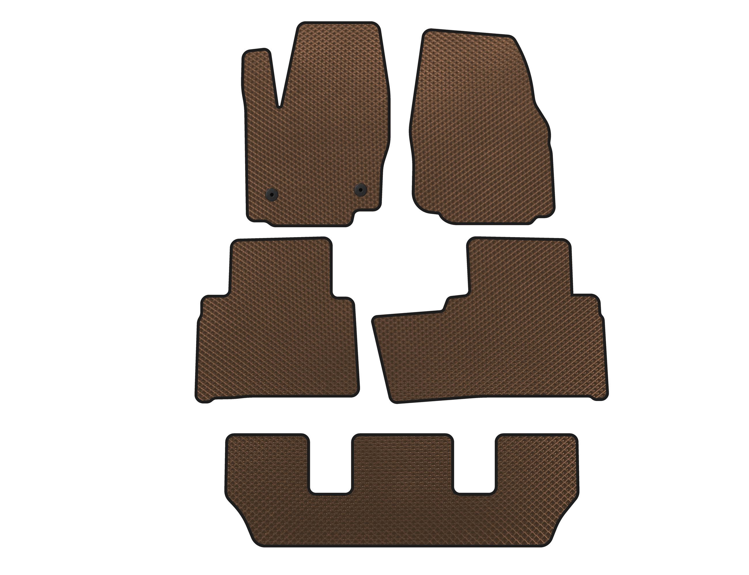 

EVA mats (3 rows, Brown) for Ford Galaxy 2007-2015