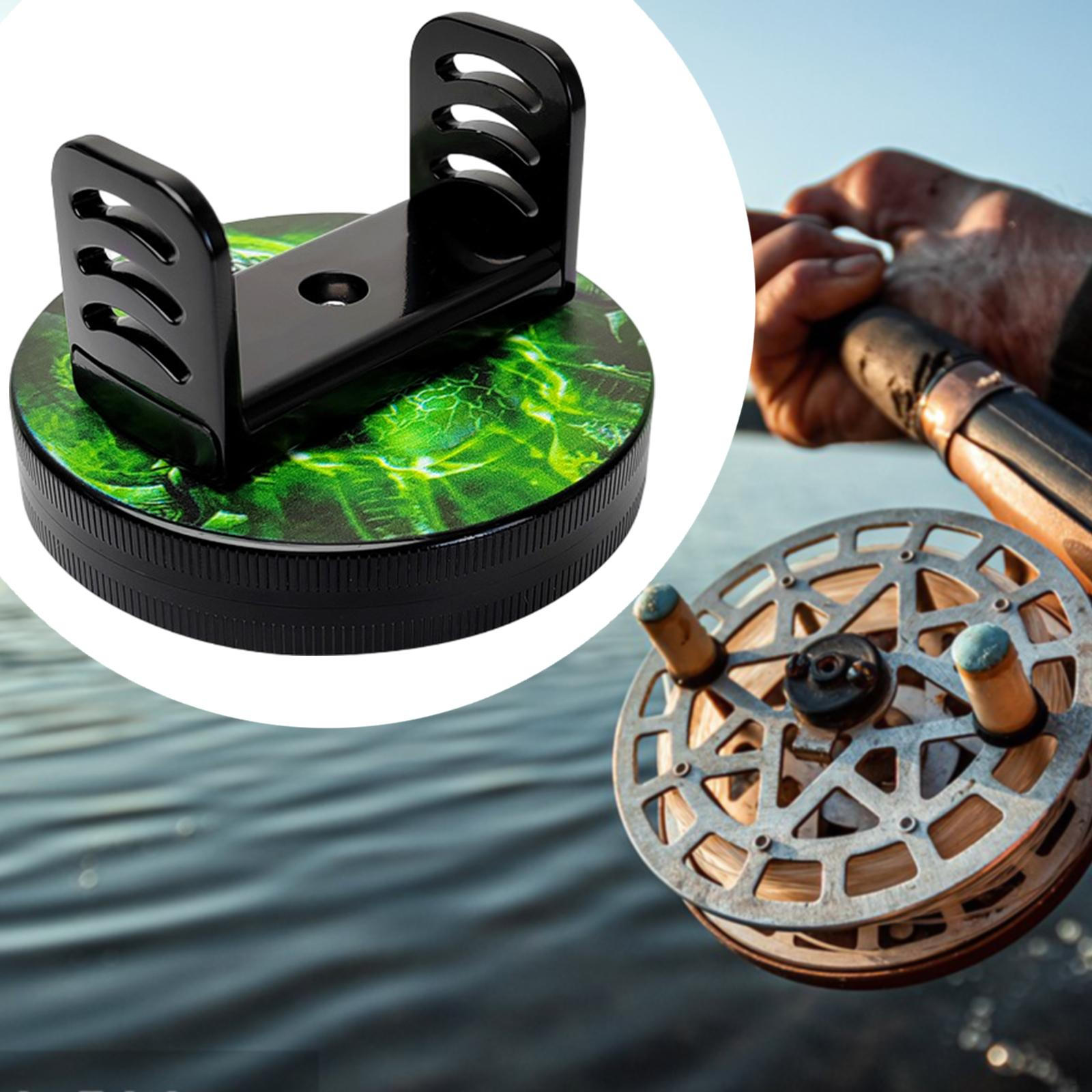 

Fishing Reel Storage Rack Front Adjustable Tackle Gear Tool Ice for Black