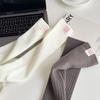 Pure Cotton Knee-high Socks Solid Color Lower Leg Socks New Long Tight Socks  Fall Winter