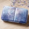 Metal Construction Watercolor Paint Box Small Size Folding Paint Box  For Gouache Painting