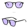 Women's glasses new cross-border European and American fashion sunglasses big face thin small red book glasses men and women driving sunglasses