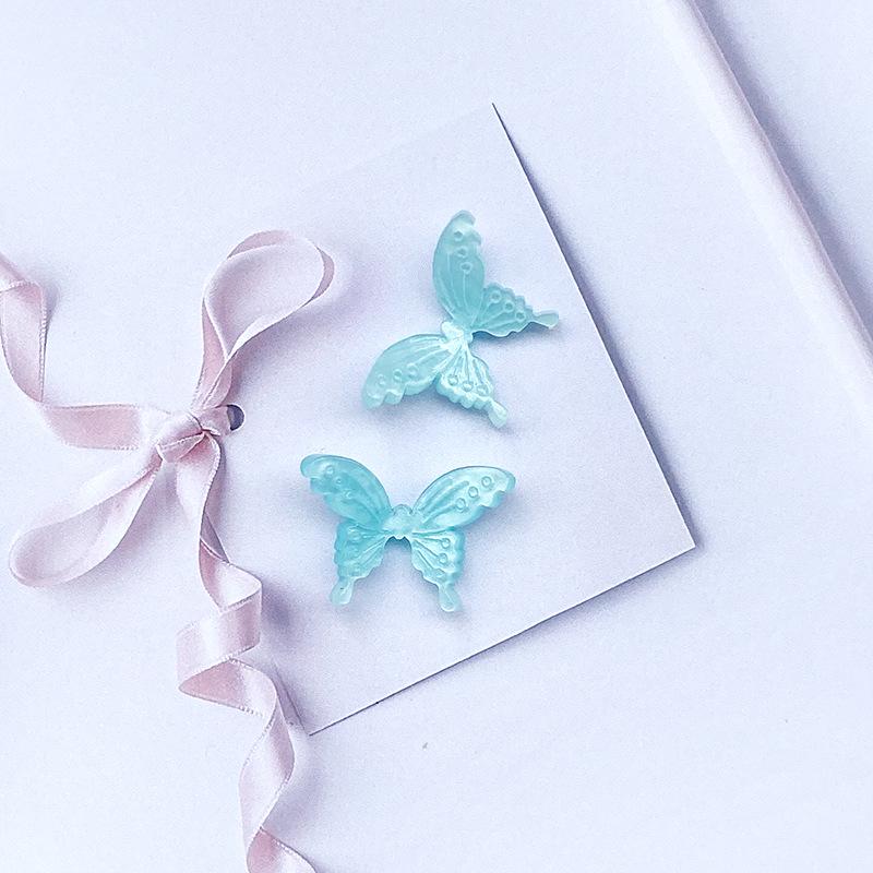 Colorful Fairy Butterfly DIY Resin Accessories for Shoe Buckle