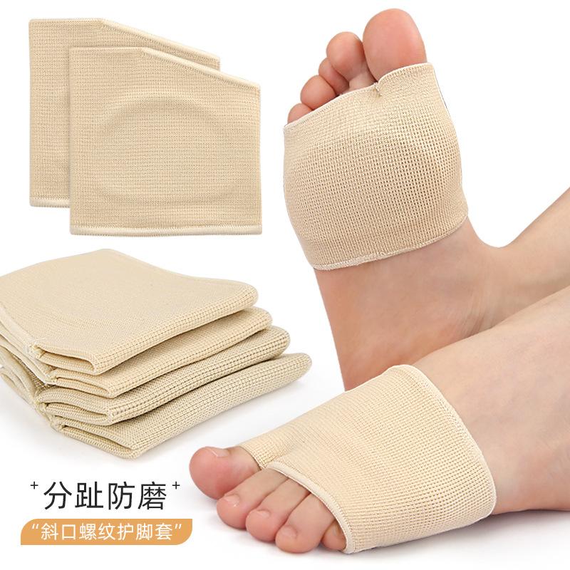 Nouveau Protecteur d'Orteil Oblique, Éversion de l'Hallux, Séparateur d'Orteils Épais et Doux, Talons Hauts, Coussinet d'Avant-Pied Anti-Usure