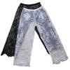 Women's Winter Velvet Lace Qipao Hanfu Pants: Breathable, Anti-Exposure Base Layer Pajamas