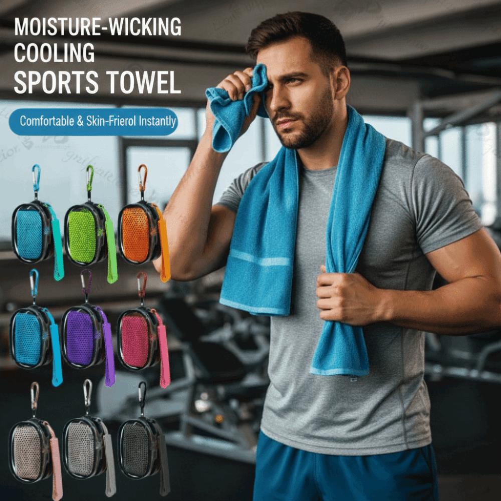 Quick Dry Cooling Towel Polyester Ice Towel Durable Fitness Towel  Outdoor Activities