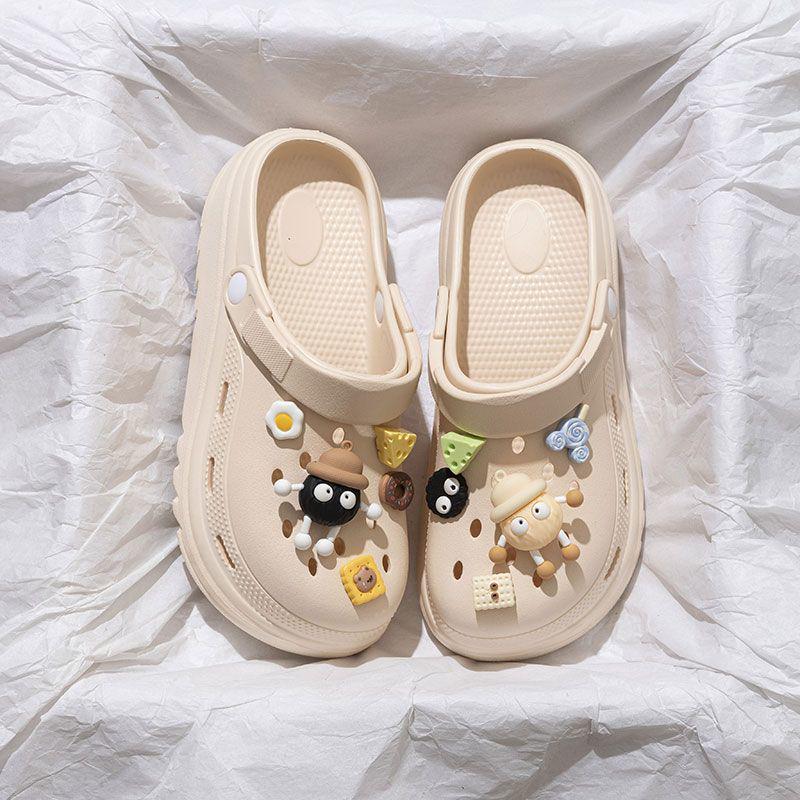 Women's 2025 Summer Thick-Soled Non-Slip Cute Beach Sandals and Slippers