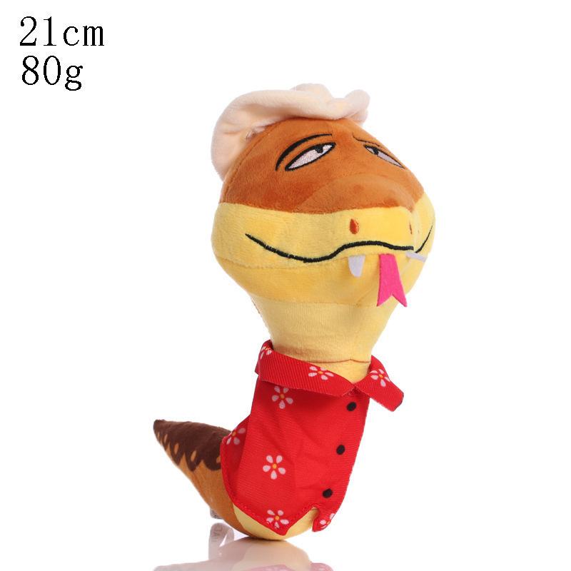 Badass League Plush Toy Series Wolf Shark Spider And Snake Doll 8 Inch Grabbing Machine Doll