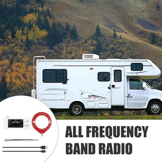 

Портативное мини-радио 0,5-108 МГц с 1,9-дюймовым IPS-экраном LSB/USB/AM/FM Pocket A