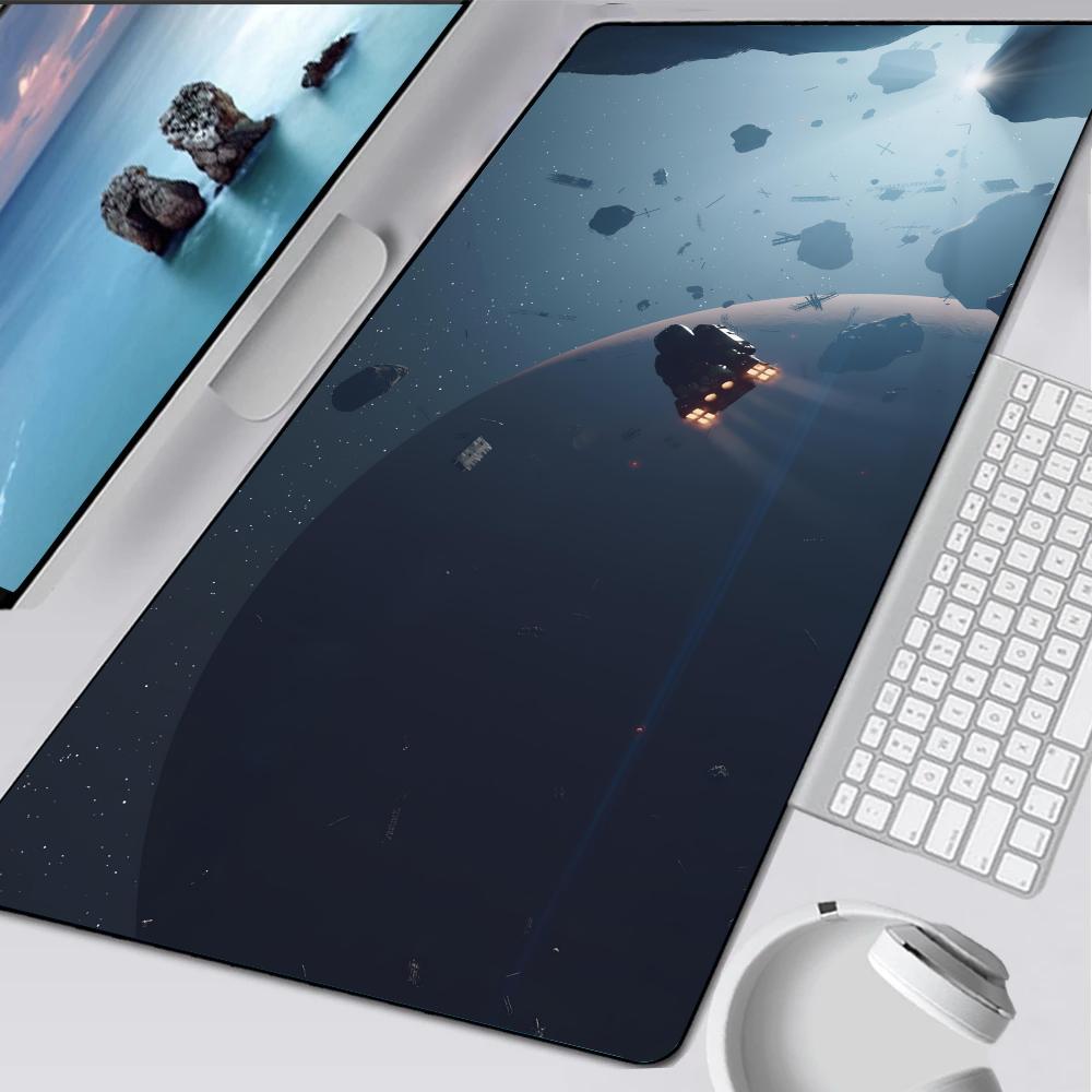 S-Starfieldes Games Mouse Pad Rubber Mat Laptop Xxl Mousepad Notebook Gamer Computer Table Gaming Accessories