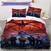 Upside Down Terror Bedding 1 Duvet Cover 2 Pillowcase Without Core Without Core Duvet Cover And Pillowcase Bedding Set
