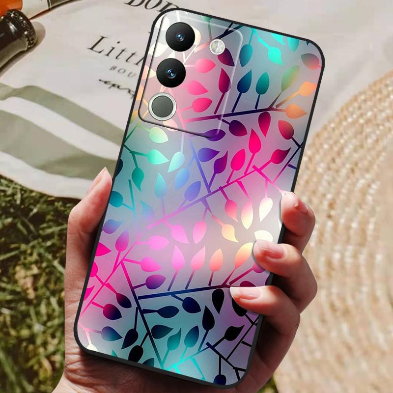 Pro Vivo V29e 5G Pouzdro Nová Móda Roztomilý Kreslený Luxusní Měkký Silikonový Kryt Pro VIVO V29e 5G 6.67" V2317 Nárazuvzdorné Funda Coque