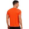Men Breathable Ice Silk Quick Drying Short Sleeve Round Neck Running Sport Solid Color Top